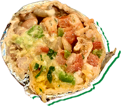 Seafood Burritos